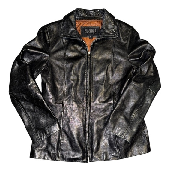 Wilsons Leather Jackets & Blazers - Wilsons Leather Black Jacket